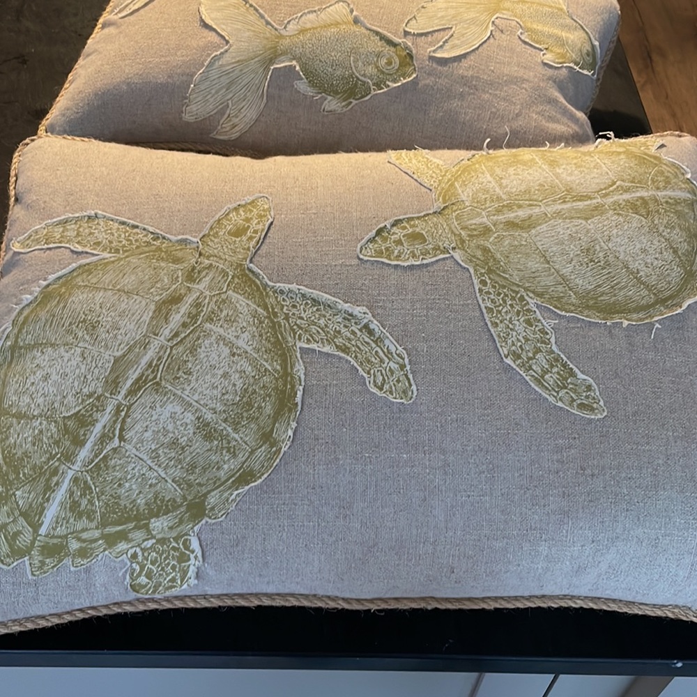 Two custom pillows - Picture 3 of 4